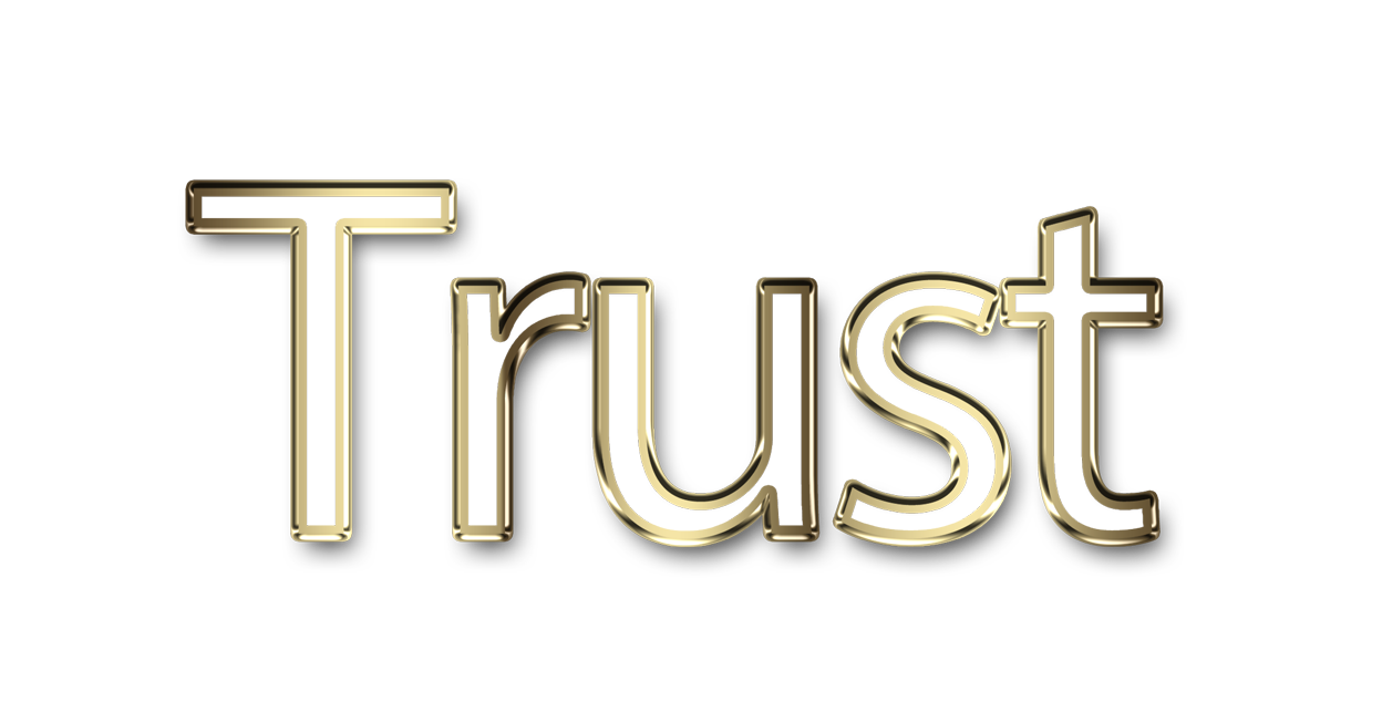 Trust png, word Trust png, Trust word png, Trust text png, Trust letters png, Trust word art typography PNG images, transparent png